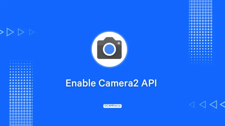 Enable Camera2 API