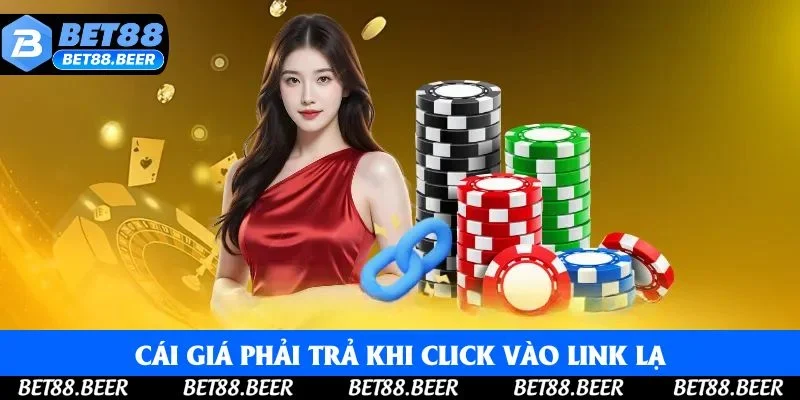 Cái giá phải trả khi click vào link lạ Cái giá phải trả khi click vào link lạ